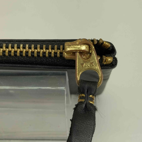 ウォレットコムデギャルソン Wallet COMME des GARCONS CLASSIC PLAIN ラウンドジップレザー L字型財布 メンズ